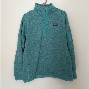 Patagonia Teal Pullover Jacket
